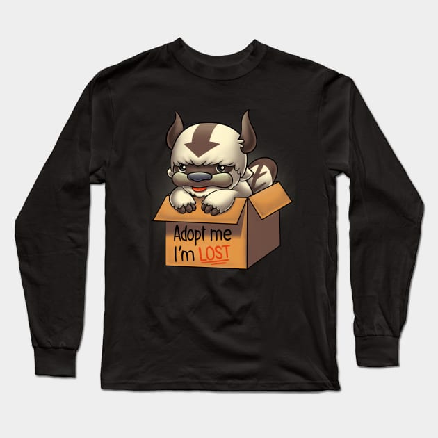 Adopt Appa - Air nomads - Avatar last airbender Long Sleeve T-Shirt by Typhoonic